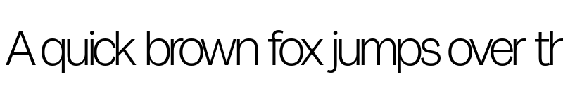 Preview of Milligram Macro Trial Light font