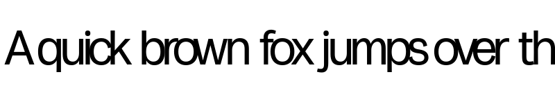 Preview of Milligram Macro Trial Regular font