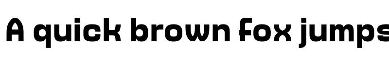 Preview of Millimetre Bold font
