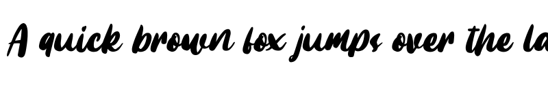 Preview of Millo Regular font