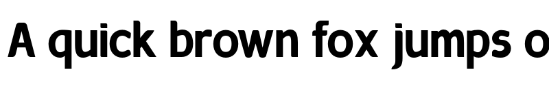Preview of Milocha Regular font