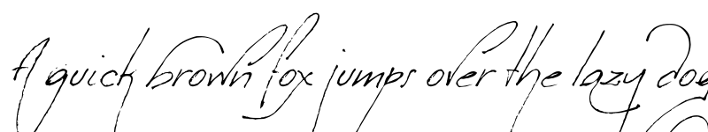 Preview of Milonguita Regular font