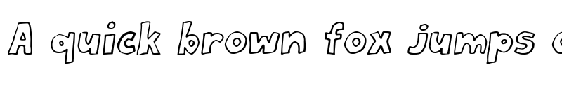 Preview of Milord Italic font