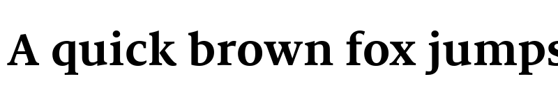 Preview of MiloSerifWebW04-Bold Regular font