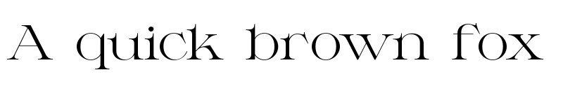 Preview of Milssky Regular font
