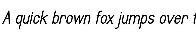 Preview of MindBlue Bold Italic font