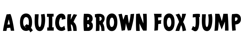 Preview of Mindflyers Bold Bold font