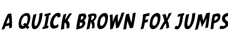 Preview of Mindflyers Comics Italic Regular font