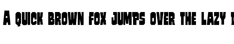 Preview of Mindless Brute Condensed Condensed font