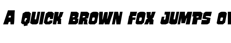 Preview of Mindless Brute Expanded Italic Expanded Italic font