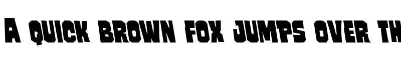 Preview of Mindless Brute Leftalic Italic font