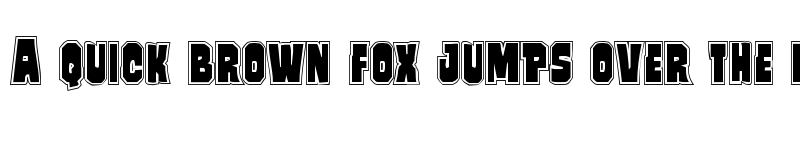 Preview of Mindless Brute Poster Regular font