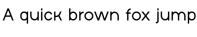 Preview of Minera Regular font