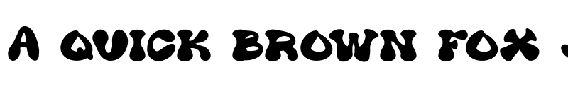 Preview of Mini Tipsy Regular font