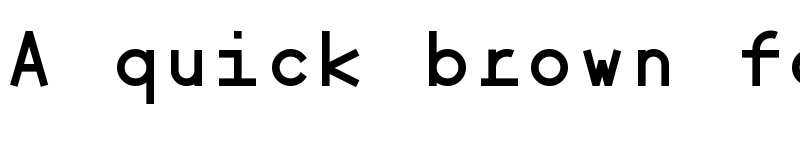 Preview of Minimal Mono Bold font