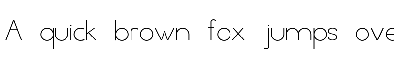 Preview of Minimal Regular font