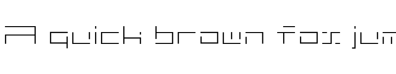 Preview of MINIMALHARD2 Regular font