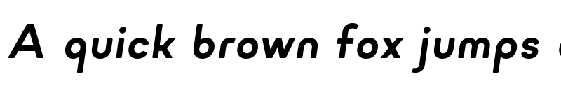 Preview of Minimo Bold Oblique font