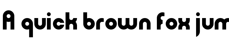 Preview of Minimoon Regular font