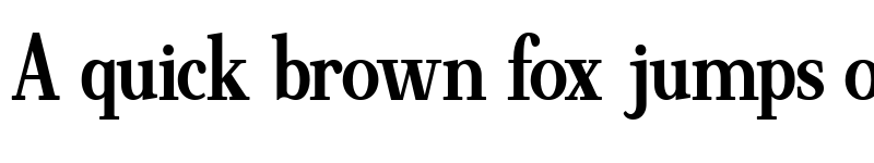 Preview of Minims Regular font