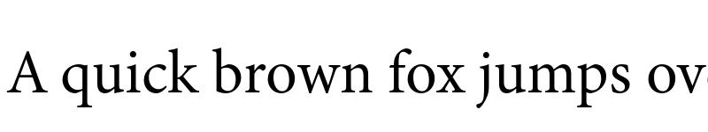 Preview of Minion 3 Regular font