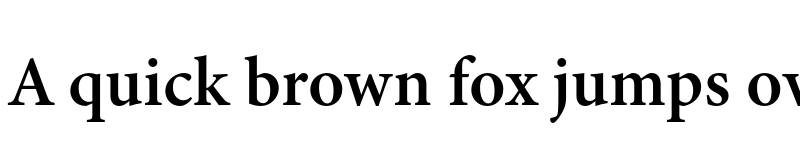 Preview of Minion 3 Semibold font