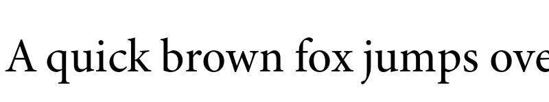 Preview of Minion 3 Subhead Medium font