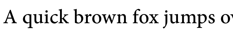 Preview of Minion Pro Caption Medium font