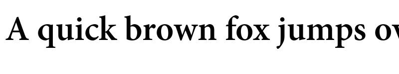 Preview of Minion Pro Semibold font