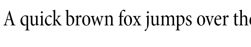 Preview of Minion Pro Subhead Condensed font