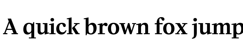 Preview of Minipax Semi Bold font