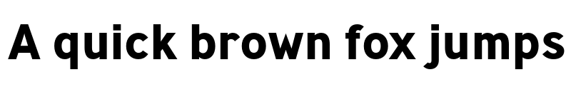 Preview of Ministry Bold font