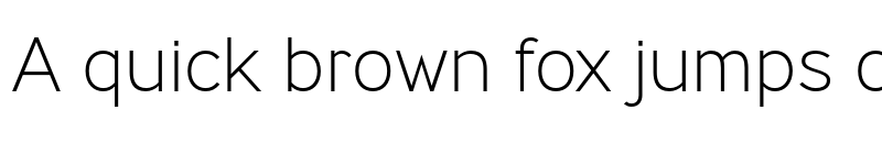 Preview of Ministry Extra Light font