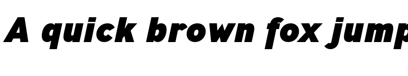 Preview of Ministry Heavy Italic font