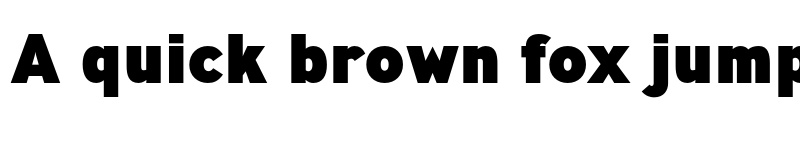 Preview of Ministry Heavy font