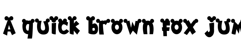 Preview of Minnie Regular font