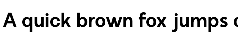 Preview of Minomu Demi Bold font