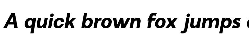 Preview of Minomu Extra Bold Italic font