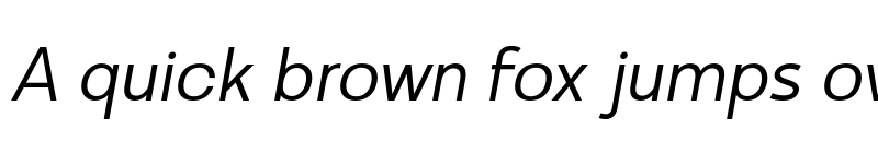 Preview of Minomu Extra Light Italic font