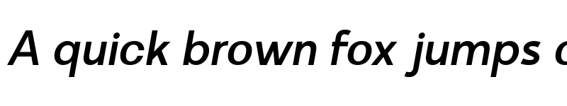 Preview of Minomu Italic font