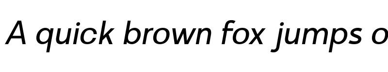 Preview of Minomu Light Italic font