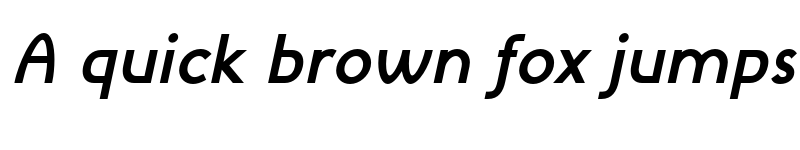 Preview of Mint Spirit Bold Italic font