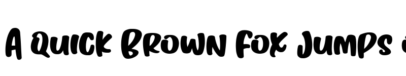 Preview of Mique Regular font