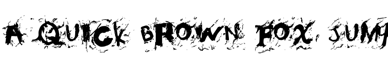 Preview of Misconstrued Regular font