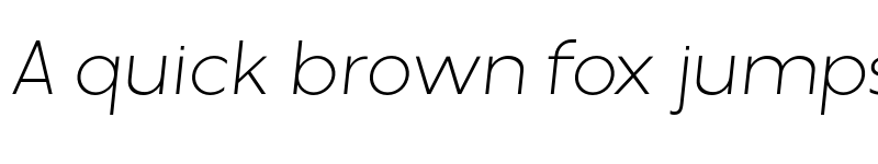 Preview of Misegar Extra Light Italic font