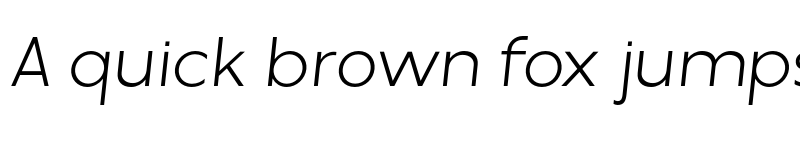 Preview of Misegar Light Italic font