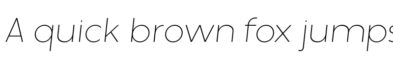 Preview of Misegar Thin Italic font