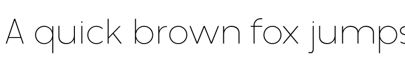 Preview of Misegar Thin font