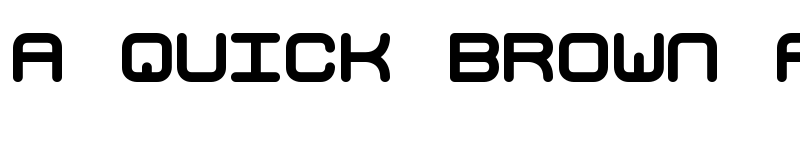 Preview of Mishmash BRK Regular font