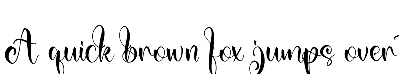 Preview of Miskiut Nathalia Regular font